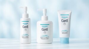 キュレルのクレンジング3商品が横並びで並ぶ比較用アイキャッチ画像